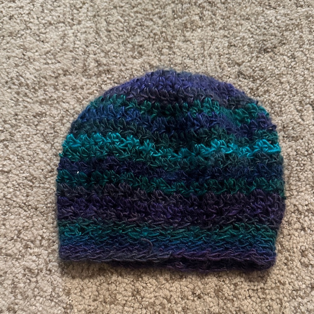 Multicolor Knit Beanie